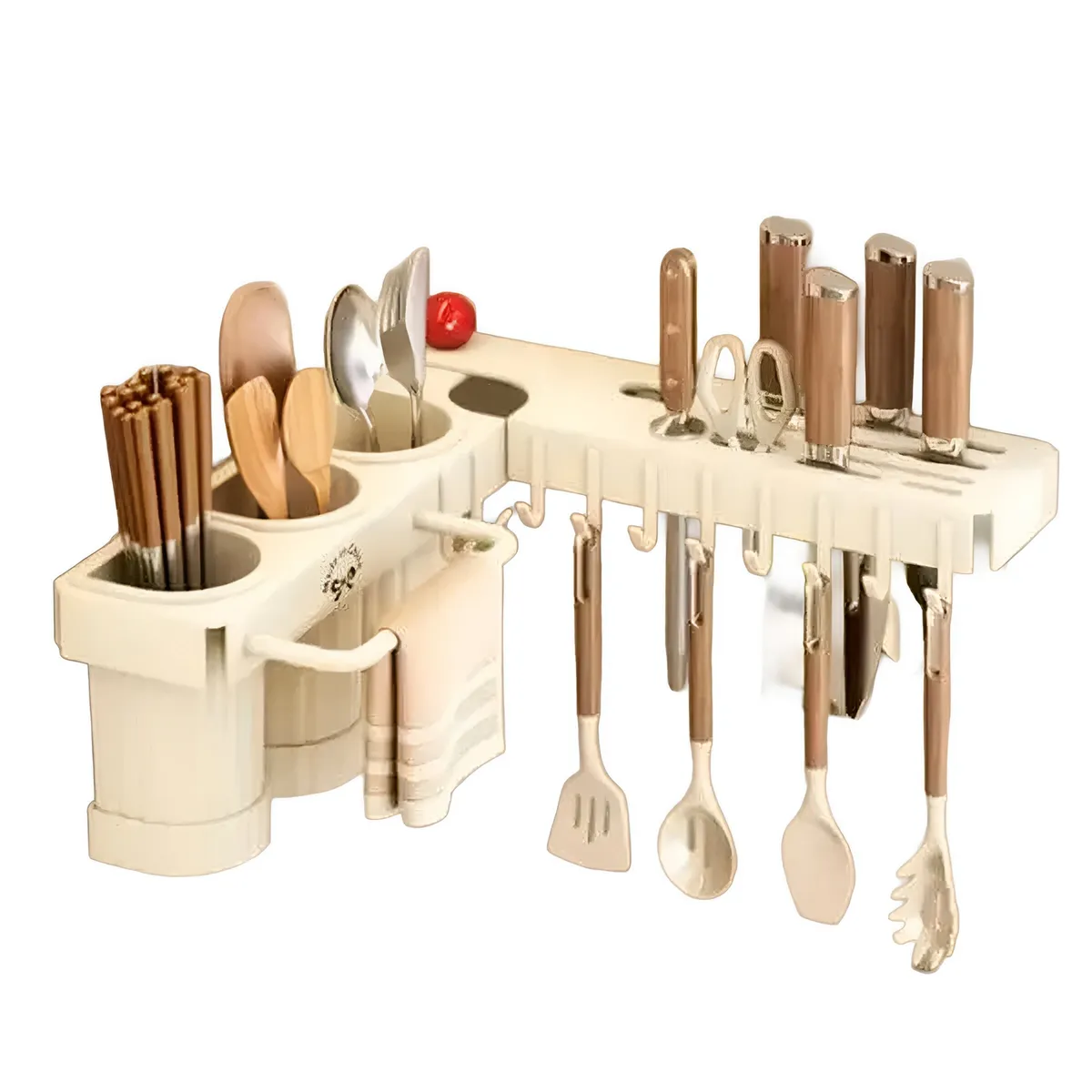 Soporte organizador de cocina ajustable